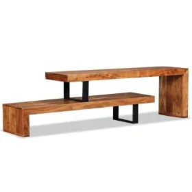 Solid Acacia Wood TV Cabinet by vidaXL, TV Furniture - Ref: Foro24-244583, Price: 286,41 €, Discount: %