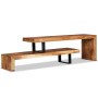 TV-Schrank aus massivem Akazienholz von vidaXL, TV-Möbel - Ref: Foro24-244583, Preis: 245,18 €, Rabatt: %