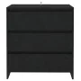 Schwarzes Sperrholz-Sideboard 70x41x75 cm von vidaXL, Sideboards - Ref: Foro24-809747, Preis: 99,43 €, Rabatt: %