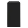 Black plywood sideboard 70x41x75 cm by vidaXL, Sideboards - Ref: Foro24-809747, Price: 101,28 €, Discount: %