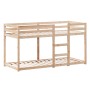 Cama litera sin colchón madera maciza de pino 90x200 cm