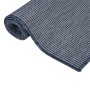 Blaue flachgewebte Außenteppich 100x200 cm von vidaXL, Teppiche - Ref: Foro24-340794, Preis: 45,24 €, Rabatt: %