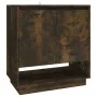 Smoked oak engineered wood sideboard 70x41x75 cm by vidaXL, Sideboards - Ref: Foro24-812990, Price: 57,04 €, Discount: %