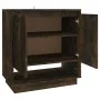 Smoked oak engineered wood sideboard 70x41x75 cm by vidaXL, Sideboards - Ref: Foro24-812990, Price: 57,04 €, Discount: %