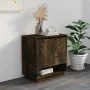 Smoked oak engineered wood sideboard 70x41x75 cm by vidaXL, Sideboards - Ref: Foro24-812990, Price: 57,04 €, Discount: %