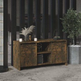 Mueble de TV madera de ingeniería roble ahumado 102x37,5x52,5cm de vidaXL, Muebles TV - Ref: Foro24-813020, Precio: 62,59 €, ...