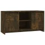 TV cabinet engineered wood smoked oak 102x37.5x52.5cm by vidaXL, TV Furniture - Ref: Foro24-813020, Price: 60,39 €, Discount: %
