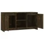 TV cabinet engineered wood smoked oak 102x37.5x52.5cm by vidaXL, TV Furniture - Ref: Foro24-813020, Price: 60,39 €, Discount: %