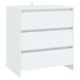 3-Piece White Manufactured Wood Sideboard by vidaXL, Sideboards - Ref: Foro24-3098065, Price: 233,07 €, Discount: %