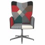 Silla de relax de tela patchwork