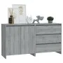 Zweiteiliges Sideboard aus gefertigtem Holz in Sonoma-Grau von vidaXL, Sideboards - Ref: Foro24-3098063, Preis: 154,00 €, Rab...