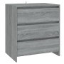 Zweiteiliges Sideboard aus gefertigtem Holz in Sonoma-Grau von vidaXL, Sideboards - Ref: Foro24-3098063, Preis: 163,64 €, Rab...
