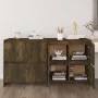 Sideboards 2 pcs engineered wood smoked oak 70x41x75 cm by vidaXL, Sideboards - Ref: Foro24-3098094, Price: 134,25 €, Discoun...