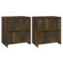 Sideboards 2 Stück, Holzwerkstoff, geräucherte Eiche, 70 x 41 x 75 cm von vidaXL, Sideboards - Ref: Foro24-3098094, Preis: 12...