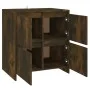 Sideboards 2 pcs engineered wood smoked oak 70x41x75 cm by vidaXL, Sideboards - Ref: Foro24-3098094, Price: 134,25 €, Discoun...