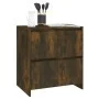 Sideboards 2 pcs engineered wood smoked oak 70x41x75 cm by vidaXL, Sideboards - Ref: Foro24-3098094, Price: 134,25 €, Discoun...