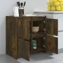 Sideboards 2 pcs engineered wood smoked oak 70x41x75 cm by vidaXL, Sideboards - Ref: Foro24-3098094, Price: 134,25 €, Discoun...