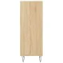 Aparador de madera de ingeniería roble Sonoma 34,5x32,5x90 cm de vidaXL, Aparadores - Ref: Foro24-828727, Precio: 44,27 €, De...