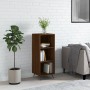 Oak brown engineered wood shelf 34.5x32.5x90 cm by vidaXL, Sideboards - Ref: Foro24-828707, Price: 39,89 €, Discount: %