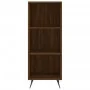Eichenbraunes Holzwerkstoffregal 34,5 x 32,5 x 90 cm von vidaXL, Sideboards - Ref: Foro24-828707, Preis: 39,55 €, Rabatt: %