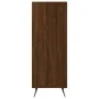 Eichenbraunes Holzwerkstoffregal 34,5 x 32,5 x 90 cm von vidaXL, Sideboards - Ref: Foro24-828707, Preis: 39,55 €, Rabatt: %