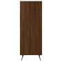 Oak brown engineered wood shelf 34.5x32.5x90 cm by vidaXL, Sideboards - Ref: Foro24-828707, Price: 39,89 €, Discount: %