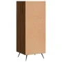 Eichenbraunes Holzwerkstoffregal 34,5 x 32,5 x 90 cm von vidaXL, Sideboards - Ref: Foro24-828707, Preis: 39,55 €, Rabatt: %