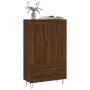 Tall sideboard engineered wood brown oak 69.5x31x115 cm by vidaXL, Sideboards - Ref: Foro24-830323, Price: 84,98 €, Discount: %