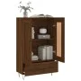 Tall sideboard engineered wood brown oak 69.5x31x115 cm by vidaXL, Sideboards - Ref: Foro24-830323, Price: 83,96 €, Discount: %