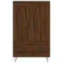 Tall sideboard engineered wood brown oak 69.5x31x115 cm by vidaXL, Sideboards - Ref: Foro24-830323, Price: 83,96 €, Discount: %