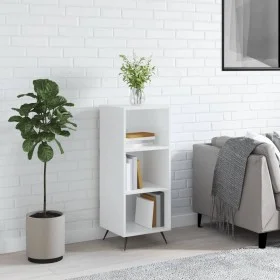 Engineered wood glossy white shelf 34.5x32.5x90 cm by vidaXL, Sideboards - Ref: Foro24-828702, Price: 43,41 €, Discount: %