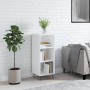 Engineered wood glossy white shelf 34.5x32.5x90 cm by vidaXL, Sideboards - Ref: Foro24-828702, Price: 43,92 €, Discount: %