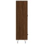 Tall sideboard engineered wood brown oak 69.5x31x115 cm by vidaXL, Sideboards - Ref: Foro24-830323, Price: 84,98 €, Discount: %