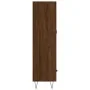 Tall sideboard engineered wood brown oak 69.5x31x115 cm by vidaXL, Sideboards - Ref: Foro24-830323, Price: 83,96 €, Discount: %