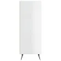 Engineered wood glossy white shelf 34.5x32.5x90 cm by vidaXL, Sideboards - Ref: Foro24-828702, Price: 43,41 €, Discount: %
