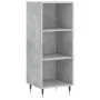 Concrete gray engineered wood sideboard 34.5x32.5x90 cm by vidaXL, Sideboards - Ref: Foro24-828712, Price: 37,13 €, Discount: %