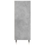 Concrete gray engineered wood sideboard 34.5x32.5x90 cm by vidaXL, Sideboards - Ref: Foro24-828712, Price: 37,43 €, Discount: %