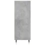 Concrete gray engineered wood sideboard 34.5x32.5x90 cm by vidaXL, Sideboards - Ref: Foro24-828712, Price: 37,13 €, Discount: %
