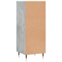 Concrete gray engineered wood sideboard 34.5x32.5x90 cm by vidaXL, Sideboards - Ref: Foro24-828712, Price: 37,43 €, Discount: %