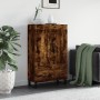 Hohes Sideboard Holzwerkstoff Räuchereiche 69,5x31x115 cm von vidaXL, Sideboards - Ref: Foro24-830353, Preis: 95,43 €, Rabatt: %