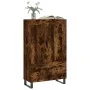 Aparador alto madera de ingeniería roble ahumado 69,5x31x115 cm de vidaXL, Aparadores - Ref: Foro24-830353, Precio: 94,17 €, ...