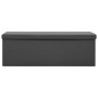Gray PVC folding storage bench by vidaXL, Benches for halls and storage - Ref: Foro24-338799, Price: 61,08 €, Discount: %