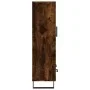Tall smoked oak engineered wood sideboard 69.5x31x115 cm by vidaXL, Sideboards - Ref: Foro24-830353, Price: 94,21 €, Discount: %