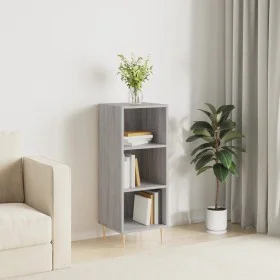 Sonoma gray engineered wood sideboard 34.5x32.5x90 cm by vidaXL, Sideboards - Ref: Foro24-828722, Price: 46,09 €, Discount: %