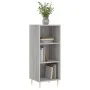 Aparador de madera de ingeniería gris Sonoma 34,5x32,5x90 cm de vidaXL, Aparadores - Ref: Foro24-828722, Precio: 46,08 €, Des...