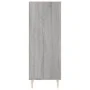 Aparador de madera de ingeniería gris Sonoma 34,5x32,5x90 cm de vidaXL, Aparadores - Ref: Foro24-828722, Precio: 46,08 €, Des...