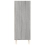 Sonoma gray engineered wood sideboard 34.5x32.5x90 cm by vidaXL, Sideboards - Ref: Foro24-828722, Price: 46,66 €, Discount: %