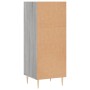 Sonoma gray engineered wood sideboard 34.5x32.5x90 cm by vidaXL, Sideboards - Ref: Foro24-828722, Price: 46,66 €, Discount: %