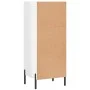 Glänzendes Sideboard aus weißem Holzwerkstoff 34,5x32,5x90 cm von vidaXL, Sideboards - Ref: Foro24-828742, Preis: 54,49 €, Ra...