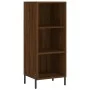 Oak brown engineered wood sideboard 34.5x32.5x90 cm by vidaXL, Sideboards - Ref: Foro24-828747, Price: 38,28 €, Discount: %